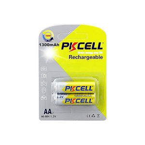 PKCELL, лучшая продажа, Ni-MH Nimh аккумуляторная батарея AA1300 1,2 В, 1300 мАч - Product Image 5
