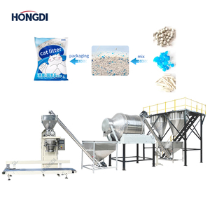 Línea de Producción de Detergente para Ropa Totalmente Automática, con Máquinas Auxiliares de Mezcla, Transporte y Empaquetado, Capacidad de 50 kg - Product Image 1