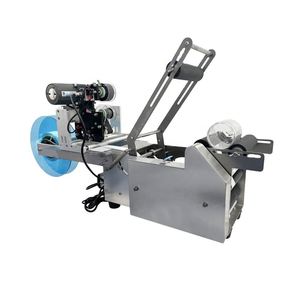 Machine de codage et d'étiquetage électrique pour aliments, boissons, produits chimiques et cosmétiques, bouteille ronde manuelle, nouveau design - Product Image 2
