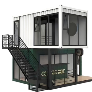 모듈 식 홈 2 층 분리형 컨테이너 하우스 부품 생활 주택 재사용 가능한 컨테이너 모듈 조립식 컨테이너 하우스 - Product Image 2