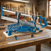 Cortador Manual de Azulejos FERVI con Ancho de Corte de 120 mm e Inclinación de 0-45°, Peso de 4 kg, Herramienta Fácil de Usar para Cortar Cornisas