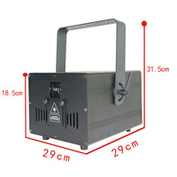 Lumière laser d'animation RGB 3W, projecteur de scène pour la décoration de mariage, fête, performance DJ
