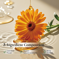 Extrait de Calendula Naturel en Gouttes Liquides – Soutient la Santé de la Peau et le Système Immunitaire – Teinture Végétale