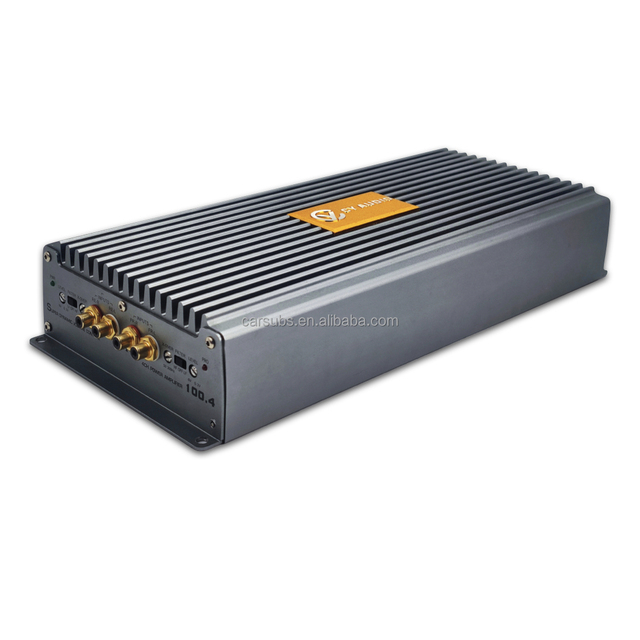 Sound Quality Car Stereo Amplifier 4 CH RMS 150W Amp Full Range Peak 4800W Class AB Car Amplifier 4 Channels