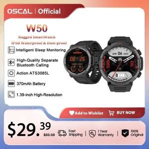 Blackview W50 Smartwatch ATS3085L 128Mb <b>FLASH</b> 56g 1.39inch O47.5*14.5mm 370mAh Power Wrist Heart Rate Monitor Pulse Blood Oxygen - Product Image 2