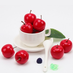 Faux mini-fruits en mousse (pomme, poire, tomate, pêche, citron, <span class=keywords><strong>fraise</strong></span>) écologiques pour Noël, cuisine, maison, fête, photographie - Product Image 6
