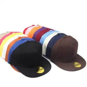 hip hop stretch outdoor snap back hats in bulk six panel custom logo blank fitted snapback hat