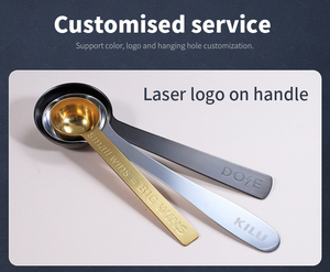 Bán buôn cấp thực phẩm thép không gỉ Mini 5ml Matcha Cà Phê Đo muỗng hương vị công cụ đo lường - Product Image 5