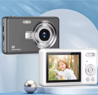 Cámara de Video Q12 1080P con Enfoque Automático para Vlogging, 96MP, Zoom 16X, Pantalla IPS de 2.4 Pulgadas, Cámara Digital CMOS CCD para Niños
