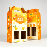 Boîte cadeau de luxe en carton ondulé recyclé pour vin, avec logo gaufré personnalisé, idéale pour les boissons énergisantes