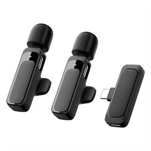 SE81 ワイヤレスマイク ラベリアマイク 音声・ビデオマイク スマホ用 タイプC マイクロフォン ワイヤレス ラペルマイク - Product Image 2