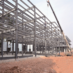 Structure en acier Entrepôt Bâtiment DesignEntrepôt préfabriqué peu encombrant - Product Image 3