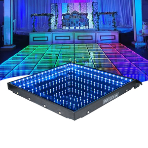 Đèn sàn nhảy LED gương 3D không dây Grace Infinity Fast Setup 2ft x 2ft - Product Image 1