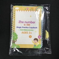 Nouveau cahier de calligraphie magique pour enfants, pratique de l'écriture anglaise, école
