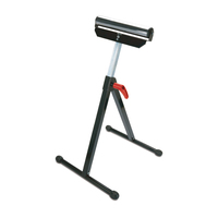 Support de rouleau en acier pliant à hauteur réglable pour supports de sortie dans le travail du bois dessus de rouleau de haute qualité