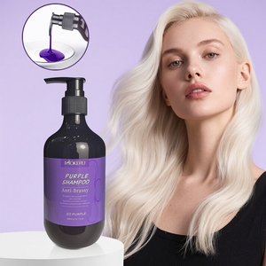 แชมพูมอคิรุ โปรเฟสชั่นแนล สี<span class=keywords><strong>ม่วง</strong></span> ขจัดสีเหลืองและสีทองเหลือง แชมพูปรับสีผม ปกป้องสี<span class=keywords><strong>ผม</strong></span> 300 มล. - Product Image 5