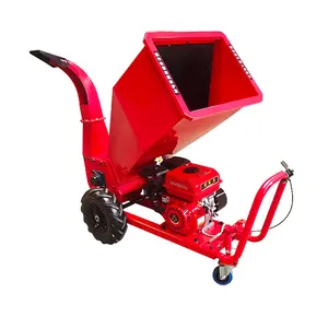 Factory Promotional Wood Crusher Tree Shredder Machine Gasoline Chipper Electric Wood Chipper