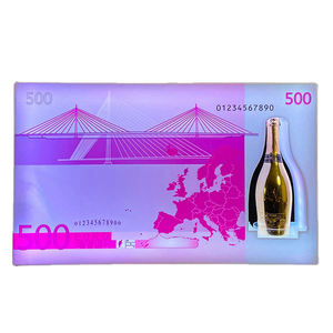 Exhibidor de Botellas de Vino, Dólares y Euros, de Metal y Acrílico con LED, Apto para Bodas, Discotecas, Bares y Fiestas - Product Image 5