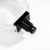 Flacon pulvérisateur de parfum en verre mat rechargeable personnalisé 50 ml avec pompe, impression sérigraphique, logo personnalisé, boîte diffuseur à roseaux pour mascara