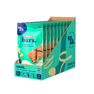 Estante para aperitivos ecológico personalizado, cajas de exhibición para venta al por menor de embalaje listo para Dulces, galletas, cadena, barras de energía para queso, desgarrar - Product Image 6