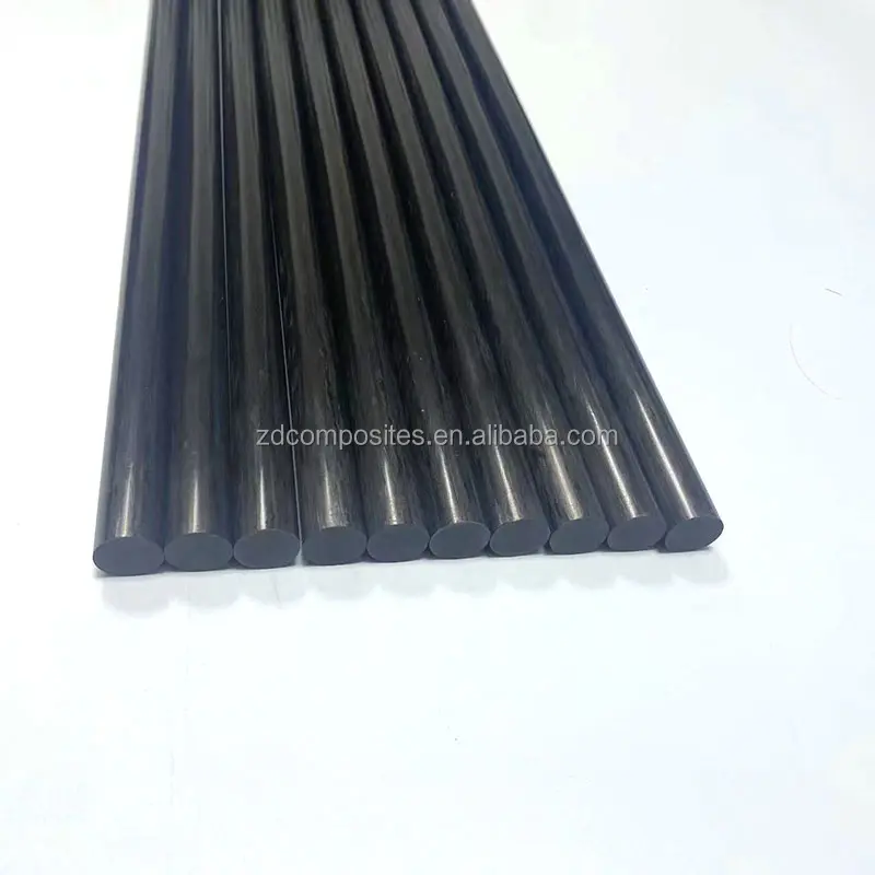 4.5mm 5mm 8mm 10mm 11mm 16mm flexible solid carbon fiber round rod