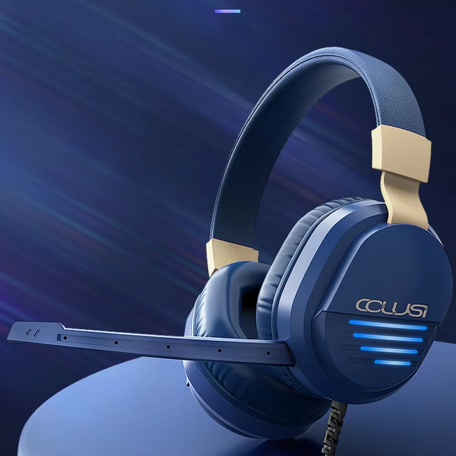 Cheap Price Integrated Key Design Over-Ear Gaming Headset with ANC and IP65 Waterproof-Convenient and Fast for Laptop Use