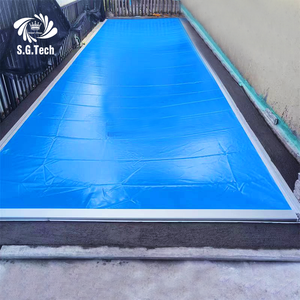 2025 copertura invernale di sicurezza della <span class=keywords><strong>piscina</strong></span> con corona d'acqua in PVC viene utilizzata in piscine resistenti alle intemperie e abbastanza resistente per persone e animali domestici - Product Image 4