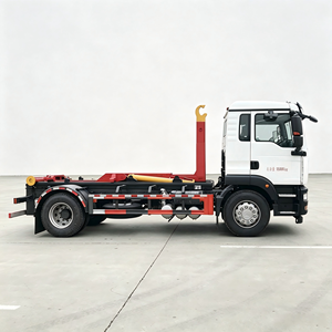 Camion benne à bras articulé Sinotruk SITRAK en promotion avec bac à déchets détachable, camion benne à benne basculante pour gros volumes de déchets - Product Image 2