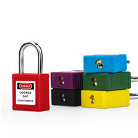 Cadenas de sécurité Loto OEM pour verrouillage et étiquetage, avec anse en acier de 38 mm et clés maîtresses