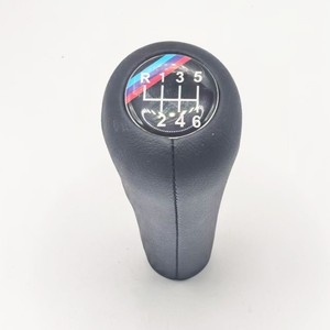 Car Gear <b>Knob</b> Leather Manual 6-Speed 5-Speed <b>Shift</b> Lever For Bmw E36 E46 - Product Image 2