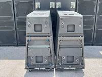 Subwoofer Pasif VT4880 Dual 18 Inch, Subwoofer Bertenaga Tinggi untuk Pertunjukan Panggung