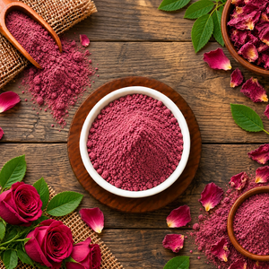 Polvo de Pétalos de Rosa de Grado Alimenticio, Extracto Floral Rojo Natural en Polvo Fino, Ingrediente para Alimentos, Bebidas y Aplicaciones de Alimentos Saludables - Product Image 3