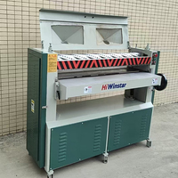 Raboteuse à bois robuste à simple face, machine automatique de rabotage du bois pour le calibrage des surfaces de panneaux en bois massif