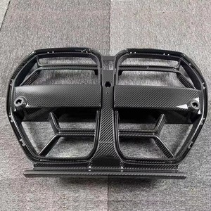 Grille en fibre de carbone de style CSL G80 G82 M3 <span class=keywords><strong>M4</strong></span> non compatible ACC pour <span class=keywords><strong>BMW</strong></span> M3 <span class=keywords><strong>M4</strong></span> - Product Image 3