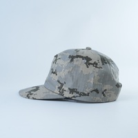 Aksesoris Fashion Grosir Topi Snapback 5 Panel Tanpa Struktur dengan Pinggiran Sedikit Melengkung dan Logo Bordir