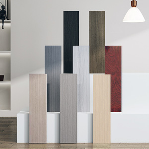 Rodapié de PVC autoadhesivo moderno, zócalo de pared impermeable, cubierta de borde de plástico, sala de estar, ignífugo, a prueba de humedad - Product Image 2