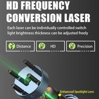 Niveau laser vert 4D à auto-nivellement 16 lignes 520nm 2mm, 360° intérieur/extérieur, batterie Li-Ion 18V DC, qualité industrielle, modèle G16