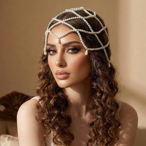 BELLE WORLD Accessoires de <span class=keywords><strong>cheveux</strong></span> faits main européens et américains, <span class=keywords><strong>épingle</strong></span> <span class=keywords><strong>à</strong></span> <span class=keywords><strong>cheveux</strong></span> en perles et fleurs avec pétales pour robe de mariée et fête nuptiale - Product Image 1