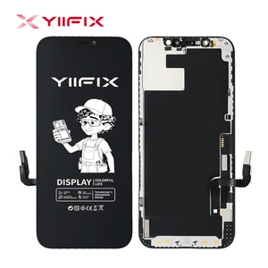 Yiifix - Pantalla Digitalizadora OLED Suave y Resistente para 12/12 Pro/<span class=keywords><strong>13</strong></span> Pro Max/14-17, FHD de 6.1'', Dureza de Zafiro, Táctil 3D - Product Image 2