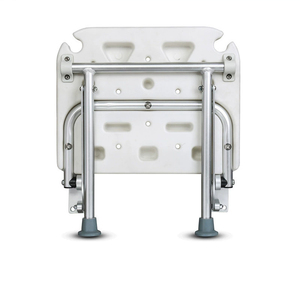 Silla de Ducha Plegable de Aleación de Aluminio Ligera y Portátil para Personas Mayores con Soporte de Pared para Bañera, Capacidad de 250 kg - Product Image 3