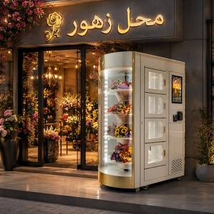 Distributeur de fleurs personnalisé Winnsen avec paiement mobile par carte QR pour les centres commerciaux, les aéroports et les hôpitaux du Moyen-Orient - Product Image 2
