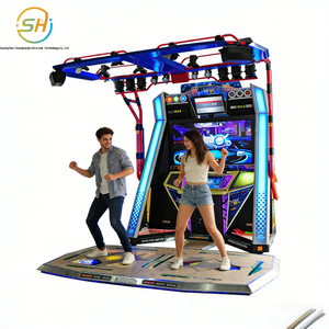 Grande machine musicale de danse pour parc d'attractions, équipement de jeu de compétition <span class=keywords><strong>en</strong></span> <span class=keywords><strong>ligne</strong></span> E-<span class=keywords><strong>Dance</strong></span> - Product Image 2