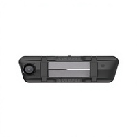 Caméra de tableau de bord de voiture OEM avec écran tactile IPS de 9,66 pouces, double objectif, garantie d'un an, enregistrement HD et rétroviseur