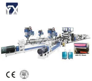 YESHINE China Most Popular Hot seller Luggage Plastic Sheet Extruder Machinery Luggage Making Production Line