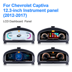 Navihua - Panel de Instrumentos LCD para Chevrolet Captiva 2012-2017, Sistema Linux, Carplay, Medidor Automotriz, Panel Digital, Tablero de Instrumentos - Product Image 2