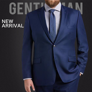 Fertilizante de personalización avanzada, <span class=keywords><strong>traje</strong></span> de un solo pecho de gran tamaño, 2 piezas, <span class=keywords><strong>traje</strong></span> de negocios <span class=keywords><strong>Formal</strong></span> para hombres - Product Image 5