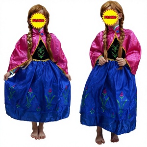 Haute qualité en gros Princesse <span class=keywords><strong>Anna</strong></span> robe costume avec perruque MAC-57 - Product Image 1