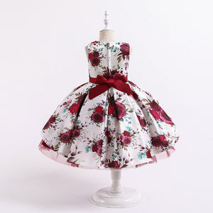 Robe de demoiselle d'honneur pour filles, style boutique, dernier design, qualité supérieure, tendance, vente chaude, robe de princesse tutu pour bébés filles, robe de fête - Product Image 6