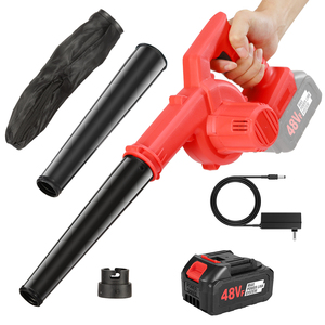 Portable 21V haute puissance <span class=keywords><strong>batterie</strong></span> au Lithium électrique souffleuse <span class=keywords><strong>à</strong></span> neige jardin feuille <span class=keywords><strong>aspirateur</strong></span> industriel bricolage Air sans fil <span class=keywords><strong>souffleur</strong></span> - Product Image 2