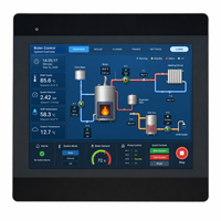 Mochuan 7'' Mc-h070s Ethernet Modbus Tcp Rtu Operador HMI Interfaz Hombre-Máquina para PLC